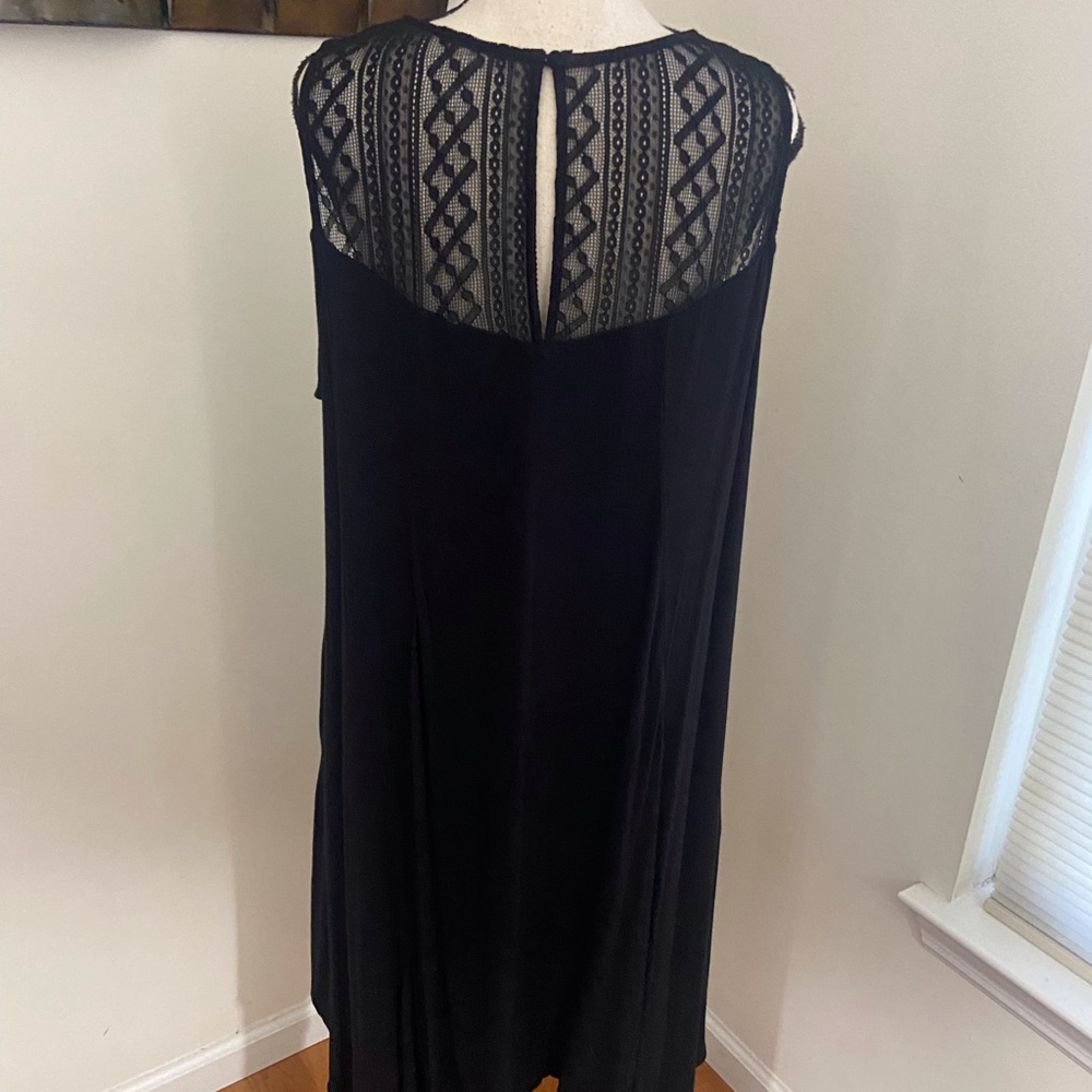 Torrid Black Lace Trapeze Dress - Picture 3 of 7